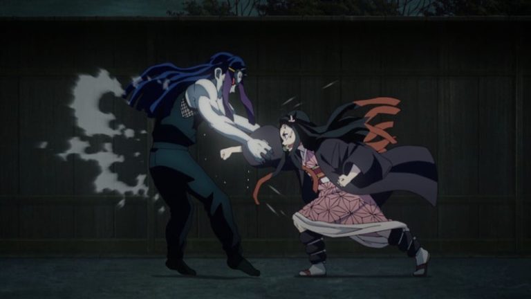 nezuko vs démon