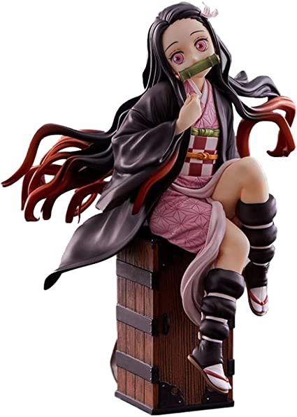 Figurine Demon Slayer Nezuko avec Tonneau