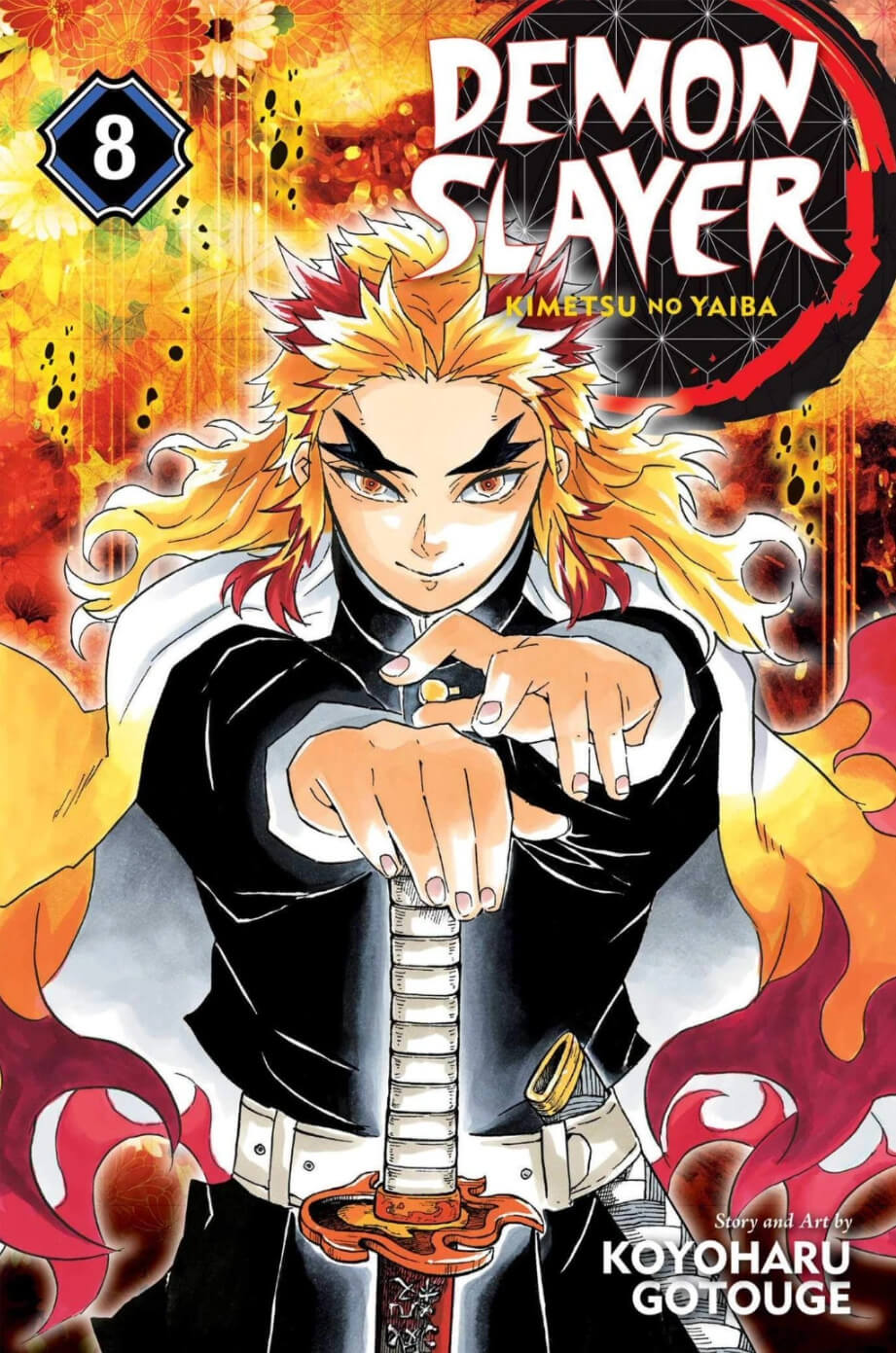 Volume 8 Demon Slayer Kimetsu no Yaiba Version Française